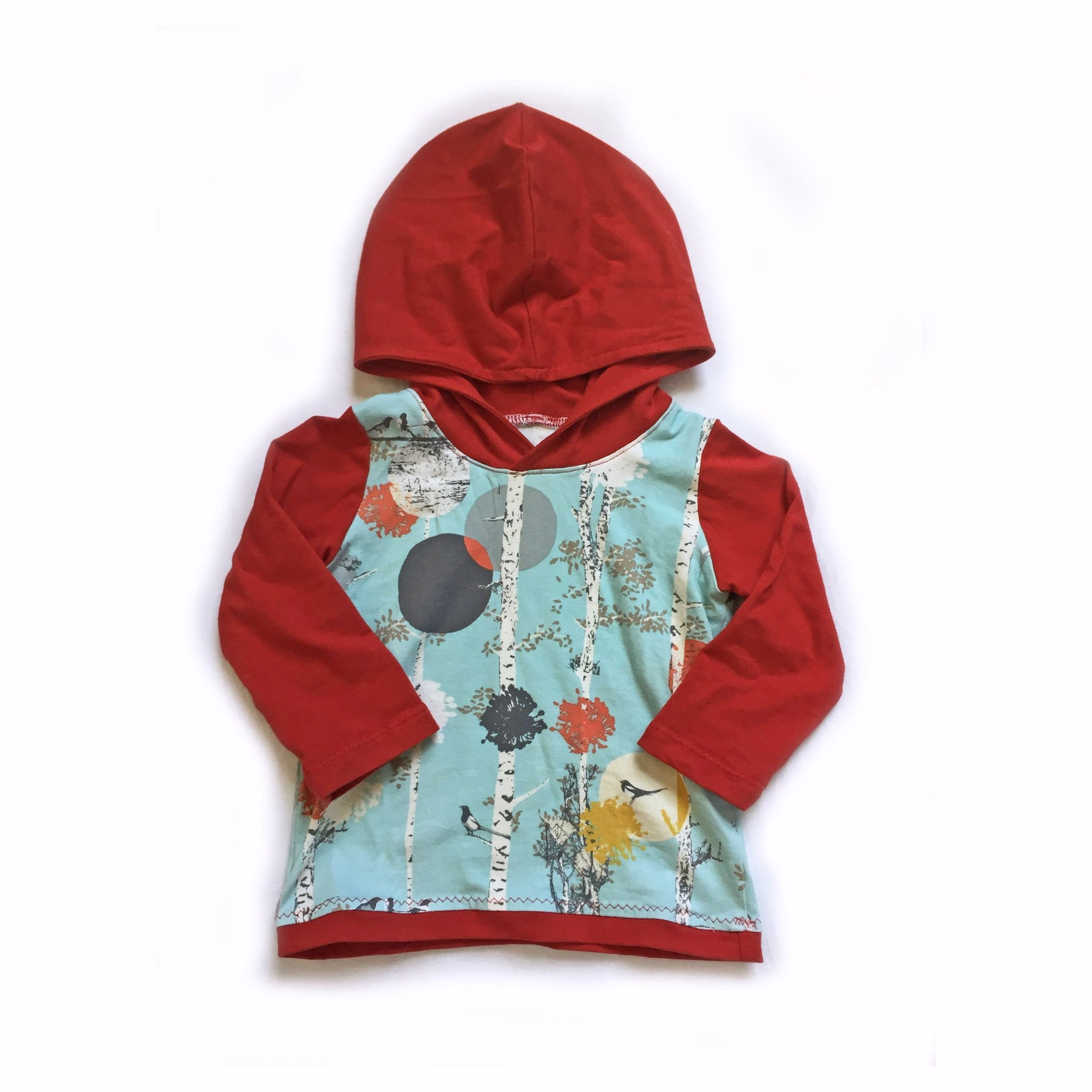 Tiny Hedgehog Autumn Walk Hoodie - New Baby New Paltz