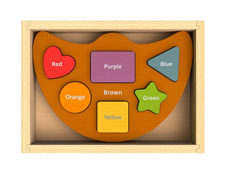 BeginAgain Balance Boat Shapes & Colors - New Baby New Paltz
