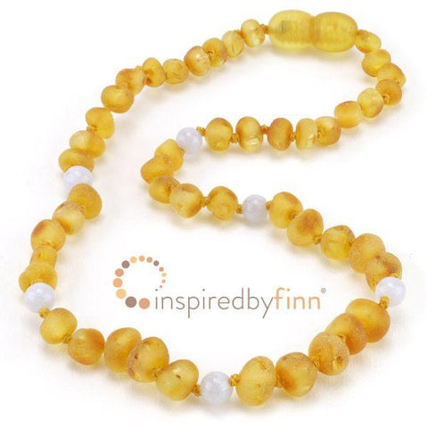 Inspired By Finn Baltic Amber Necklace 13-14" - New Baby New Paltz