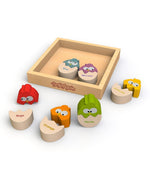 BeginAgain Color N Egg Bilingual Spanish Sorter Puzzle - New Baby New Paltz