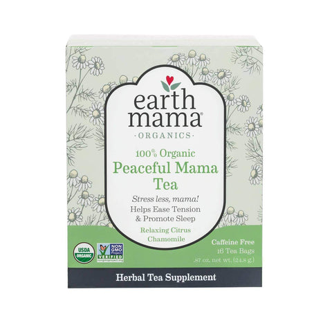 Earth Mama Organics Organic Peaceful Mama Tea - New Baby New Paltz