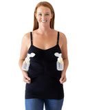 Kindred Bravely Sublime® Hands-Free Pumping & Nursing Tank | Black - New Baby New Paltz