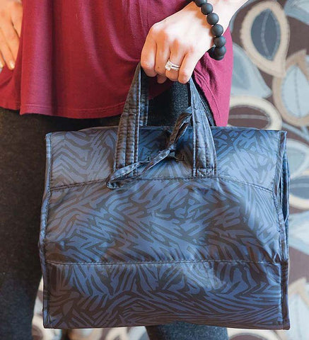 Nixi Arcata Cosmetic Bag Recycled Fabric Flint