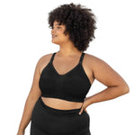 Kindred Bravely Sublime® Hands-Free Pumping & Nursing Sports Bra Black - New Baby New Paltz