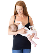 Kindred Bravely Sublime® Hands-Free Pumping & Nursing Tank | Black - New Baby New Paltz