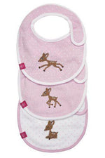 Lassig Small Bib Value Pack Pink Lela - New Baby New Paltz