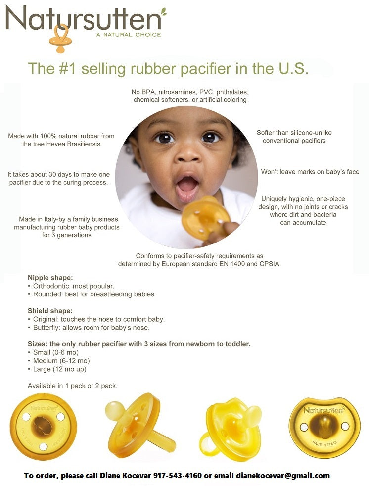 Natursutten Butterfly Orthodontic Pacifier Medium to 12