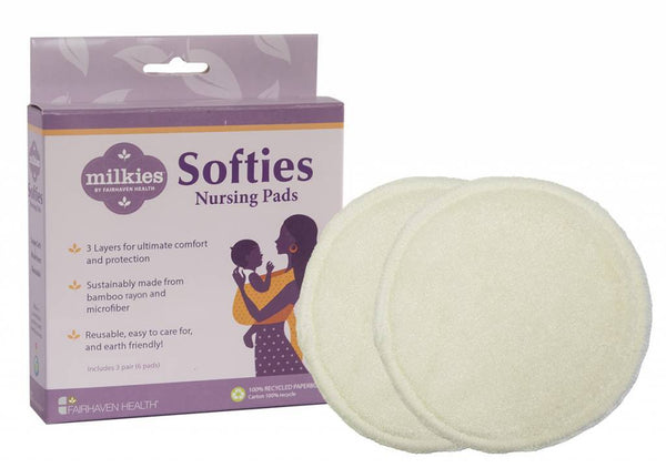Milkies Softies Contoured Nursing Pads