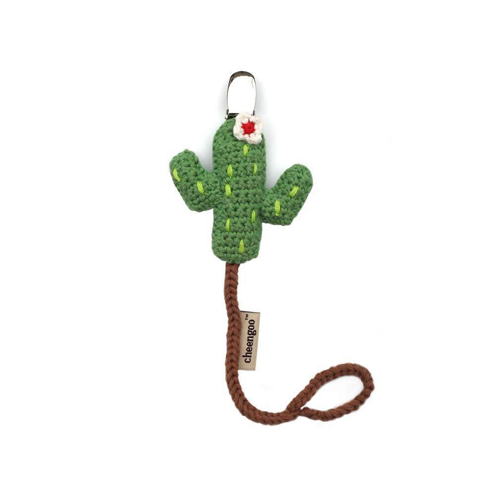 Cheengoo Cactus Pacifier Clip - New Baby New Paltz