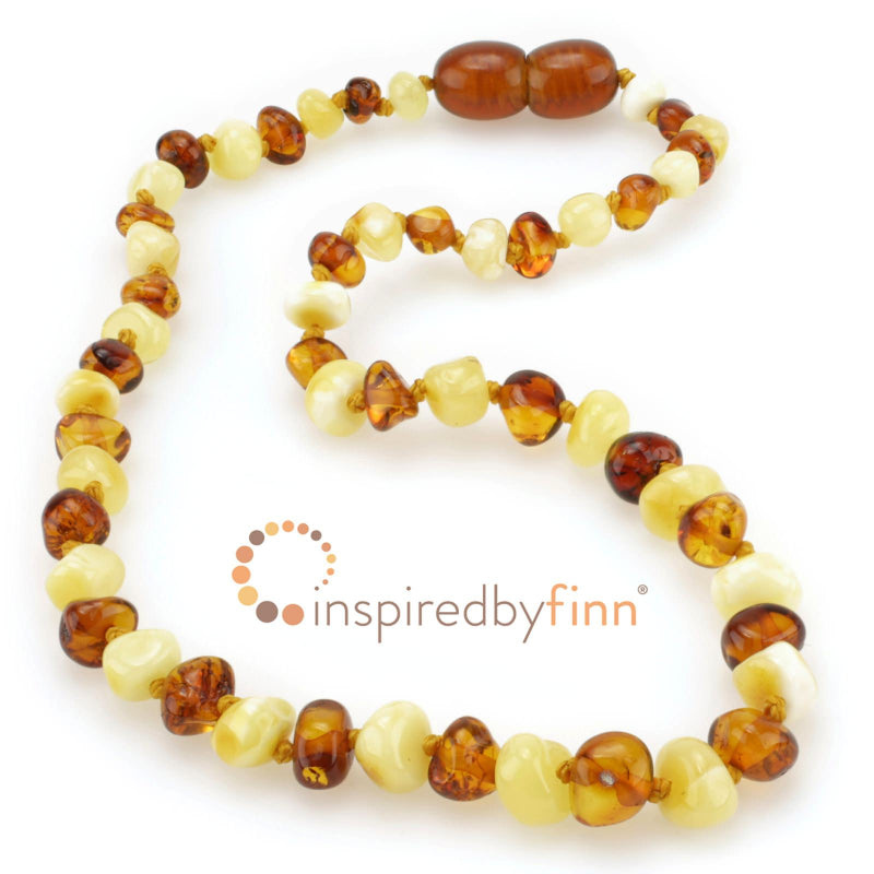 Inspired By Finn Baltic Amber Necklace 10.5" - New Baby New Paltz