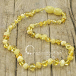 Inspired By Finn Baltic Amber Necklace 11.5" - New Baby New Paltz