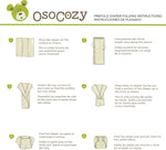 OsoCozy Infant Unbleached Cotton Prefolds 12 pk - New Baby New Paltz