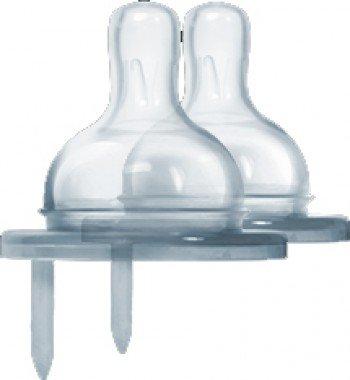 Pura Slow Flow Silicone Nipples 2 pack - New Baby New Paltz