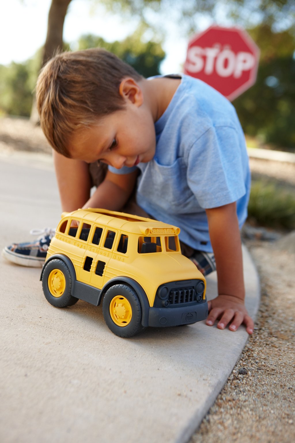 Green Toys School Bus - New Baby New Paltz