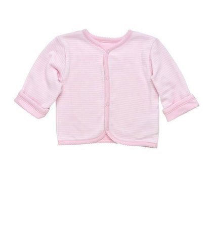Under The Nile Side Snap Cardigan Pink - New Baby New Paltz