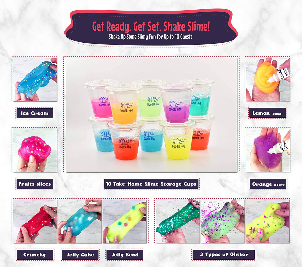 Safycaby 8-teiliges DIY-Slime-Set – Schüsseln + Löffel In Pink – Wiederverwendbar & Waschbar – Perfekt Für Schleim-Partys Safycaby 8-teiliges DIY-Slime-Set – Schüsseln + Löffel In Pink – Wiederverwendbar & Waschbar – Perfekt Für Schleim-Partys