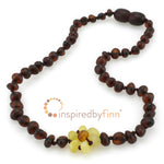 Inspired By Finn Baltic Amber Necklace 11.5" - New Baby New Paltz