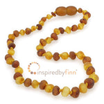 Inspired By Finn Baltic Amber Necklace 11.5" - New Baby New Paltz