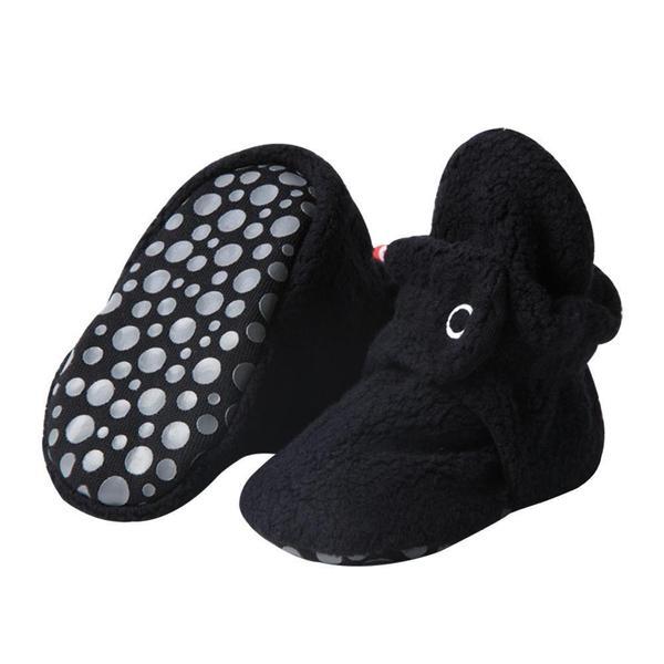 Zutano Cozie Fleece Gripper Booties - New Baby New Paltz