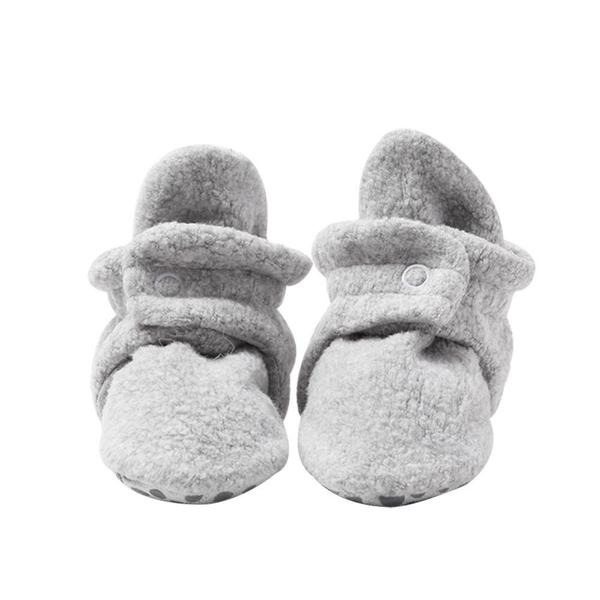 Zutano Cozie Fleece Gripper Booties - New Baby New Paltz