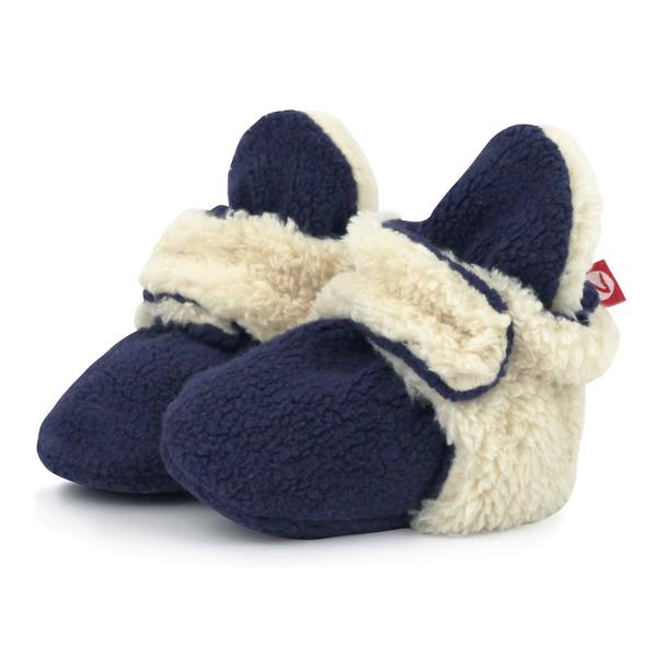 Zutano Cozie Fleece Furry Lined Booties - New Baby New Paltz